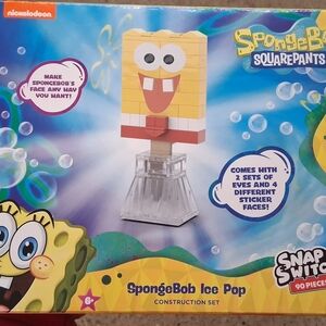 New Nickelodeon SpongeBob SquarePants Ice Pop Construction Set